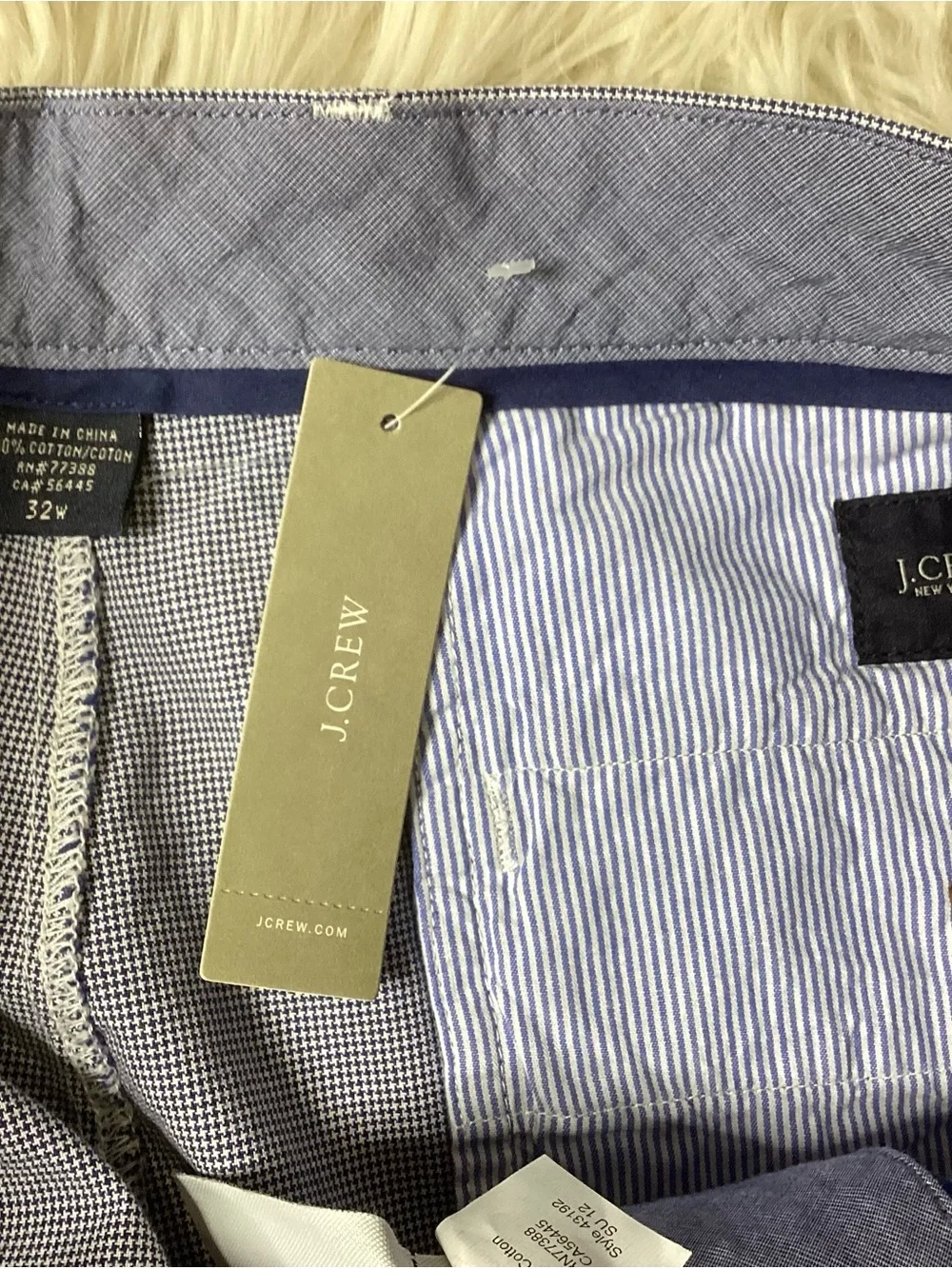 J. Crew NEW Club Short Blue NWT 32